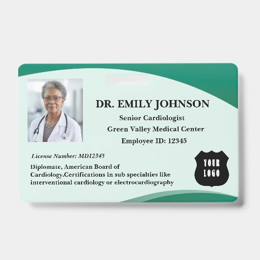 Logo-arts aanpassen badge (Front)