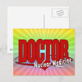 LOGO ARTS NUCLEAIRE GENEESMIDDELEN BRIEFKAART (Voorkant / Achterkant)