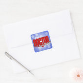 LOGO ARTS NUCLEAIRE GENEESMIDDELEN VIERKANTE STICKER (Envelop)
