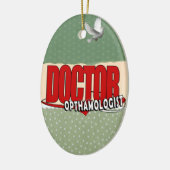 LOGO ARTS OPTHAMOLOGIST KERAMISCH ORNAMENT (Links)