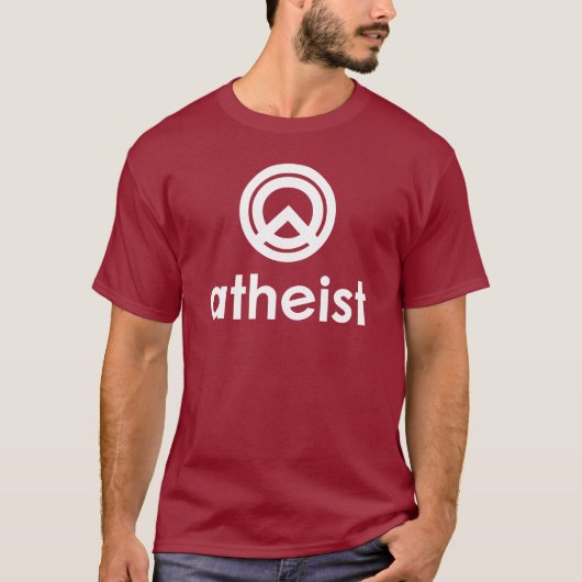 Logo Atheist Tee Shirt (Voorkant)