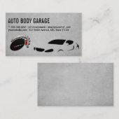 Logo | Autogagesnelheidsmeter Visitekaartje (Voorkant / Achterkant)