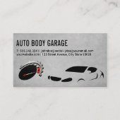 Logo | Autogagesnelheidsmeter Visitekaartje (Voorkant)