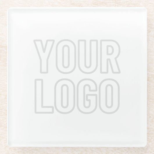 Logo automatisch lichter maken voor achtergrond glazen onderzetter (Voorkant)