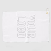 Logo automatisch lichter maken voor achtergrond golfhanddoek (Horizontaal)