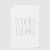 Logo automatisch lichter maken voor achtergrond golfhanddoek (Voorkant)