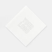 Logo automatisch lichter maken voor achtergrond servet (Hoek)