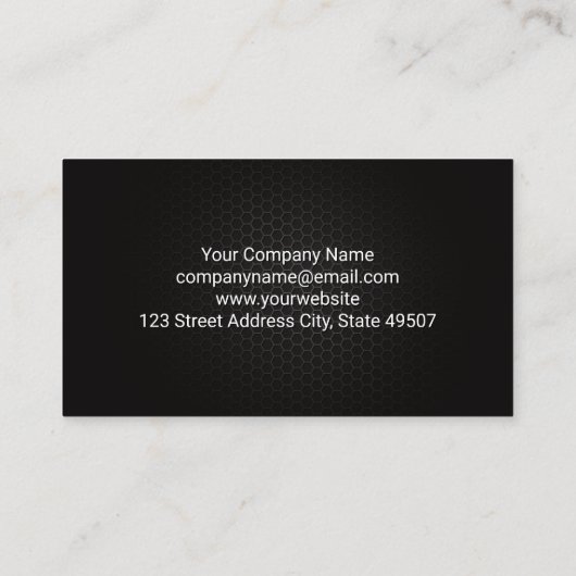 Logo auto's | Auto-services Visitekaartje (Achterkant)