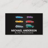 Logo auto's | Auto-services Visitekaartje (Voorkant)