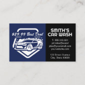 Logo Autowasserij Visitekaartje (Voorkant)