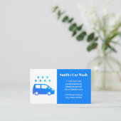 Logo Autowasserij Visitekaartje (Staand voorkant)