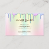 Logo bakkerij Chef, schattig Visitekaartje (Achterkant)