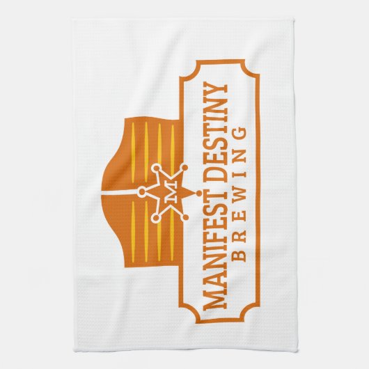 Logo balkstof theedoek (Verticaal)