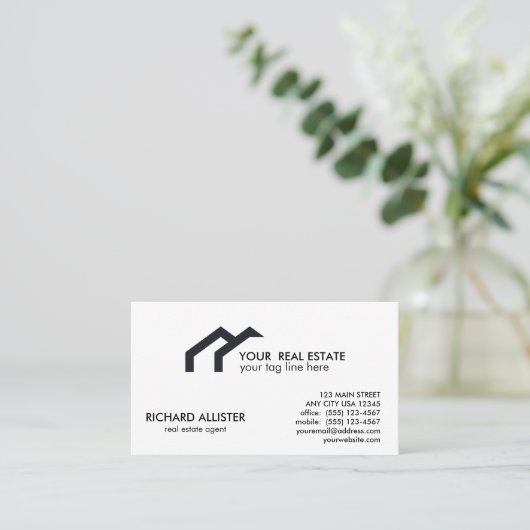 LOGO Bandbouwvakman Aanbevelingskaartje (Staand voorkant)