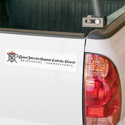 Logo-banner Bumpersticker (Op Truck)
