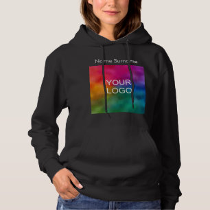 Logo basispersoneelsbedrijf vrouwen hoodie