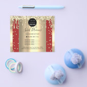 Logo Beauty Makeup Nails - Prijslijst Ggoldden Dri Flyer (Enkel)