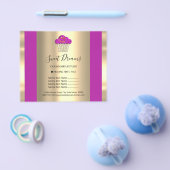 Logo Beauty Salon Sweet Bakkerij Prijslijst  Flyer (Enkel)