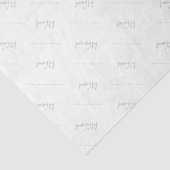 LOGO BEDRIJF BRANDT moderne, eenvoudige profession Tissuepapier (Detail)