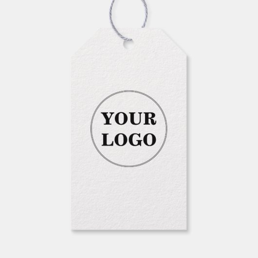 Logo bedrijf cadeaulabel (Achterkant)