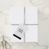 Logo bedrijf cadeaulabel (Met Touw)