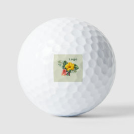 Logo bedrijf golfballen