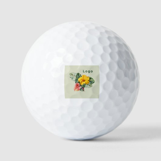 Logo bedrijf golfballen (Voorkant)