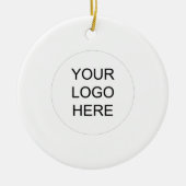 Logo bedrijf keramisch ornament (Voorkant)