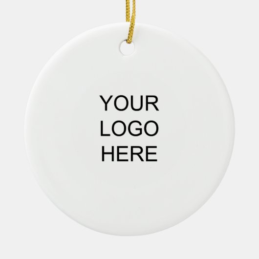 Logo bedrijf keramisch ornament (Voorkant)