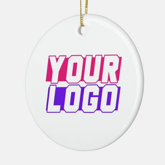 Logo bedrijf keramisch ornament (Links)
