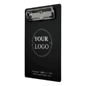 Logo Bedrijf Modern Minimalist Mini Klembord (Angled2)