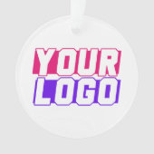 Logo bedrijf ornament (voorkant)