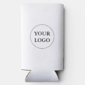 Logo bedrijf seltzer blikjeskoeler (Achterkant)