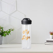 Logo-bedrijf Waterfles