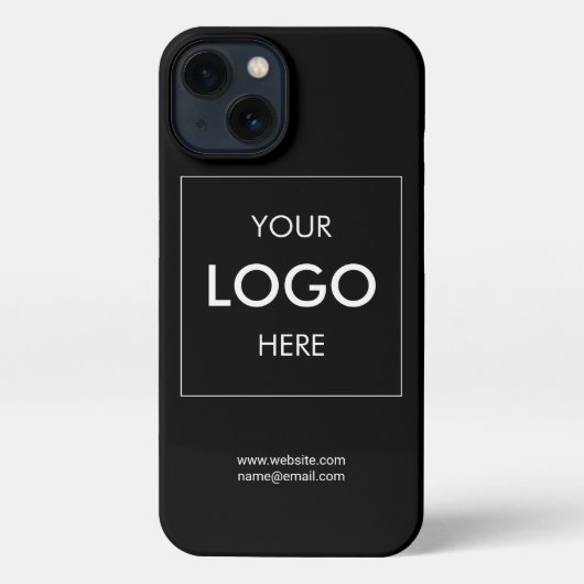 Logo Bedrijfs Professionele iPhone Case Hoesje (Achterkant)