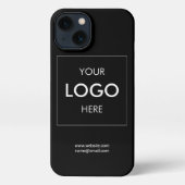 Logo Bedrijfs Professionele iPhone Case iPhone Hoesje (Achterkant)