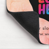 Logo | Bedrijfsbedrijf Branded Custom Muismat (Hoek)