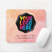 Logo | Bedrijfsbedrijf Branded Custom Muismat (Met muis)