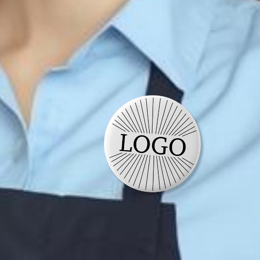 LOGO-bedrijfsbranding Ronde Button 5,7 Cm