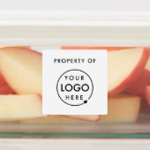 Logo bedrijfseigendom | Zakelijke asset-laptop Labels (Aangebracht)