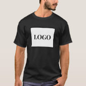 Logo Bedrijfsgegevens Adverteren T-shirt (Voorkant)