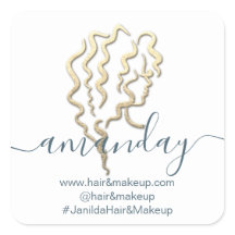 Logo Bedrijfsnaam Beauty Studio White Gold