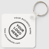 Logo | Bedrijfsnaam | Website | Promotie Sleutelhanger (Achterkant)