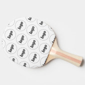 Logo Bedrijfspatroon Promotioneel Tafeltennisbatje (Zijkant)