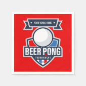 Logo Beer Pong Servet (Voorkant)