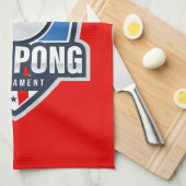 Logo Beer Pong Theedoek (Quarter Fold)