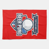 Logo Beer Pong Theedoek (Horizontaal)