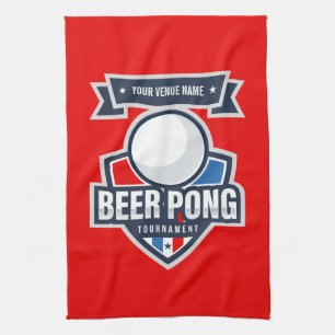 Logo  Beer Pong Theedoek