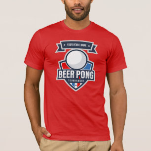 Logo  Beer Pong Tournament T-shirt