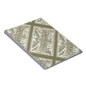 Logo Beige notebook van de Socialistische Liga Notitieboek (Rechterzijde)